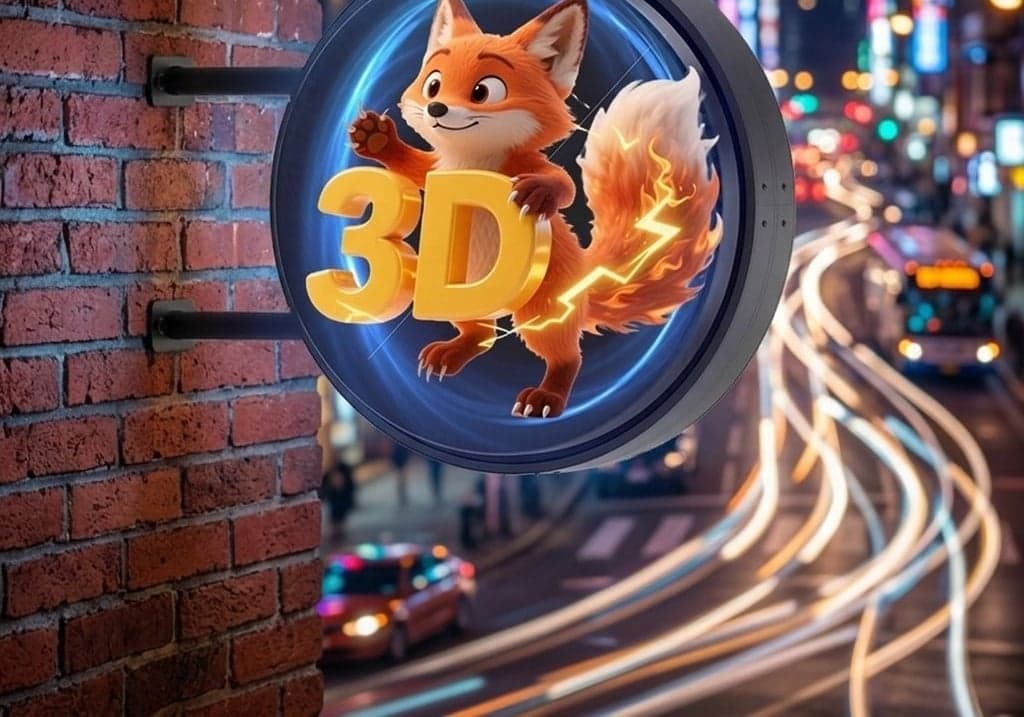 Commercial Advertising Light Box 3D Hologram Fan LED Display Screen Double Sided Digital Signage Retail Promotion Display
