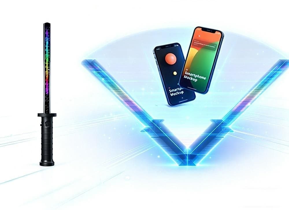 Customized 3D Hologram Magic Light Stick Cheering Baton for Vocal Concerts