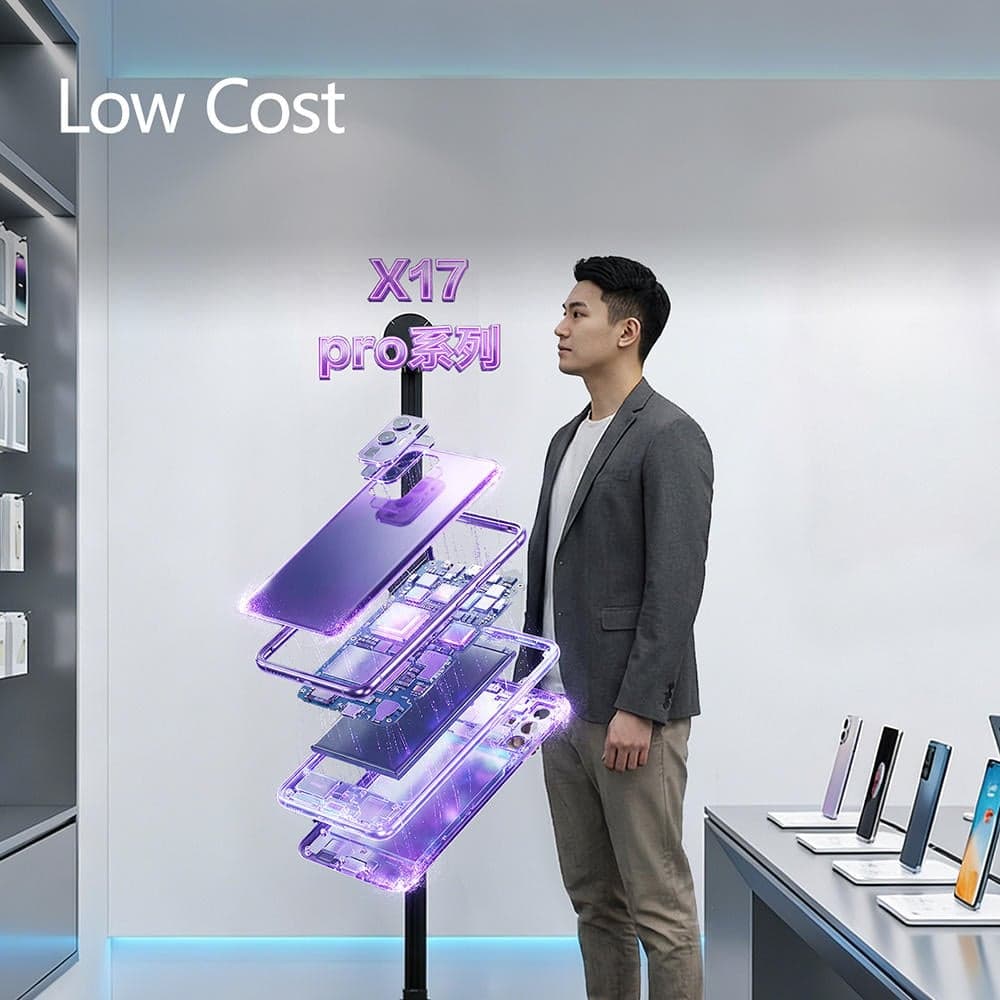 Holographic Advertising Equipment 3D Fan Display