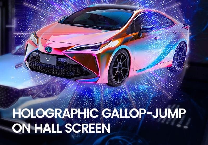 110 Outdoor Portable Holographic LED Advertising Fan Ultra High Definition Naked-Eye 3D Display Education