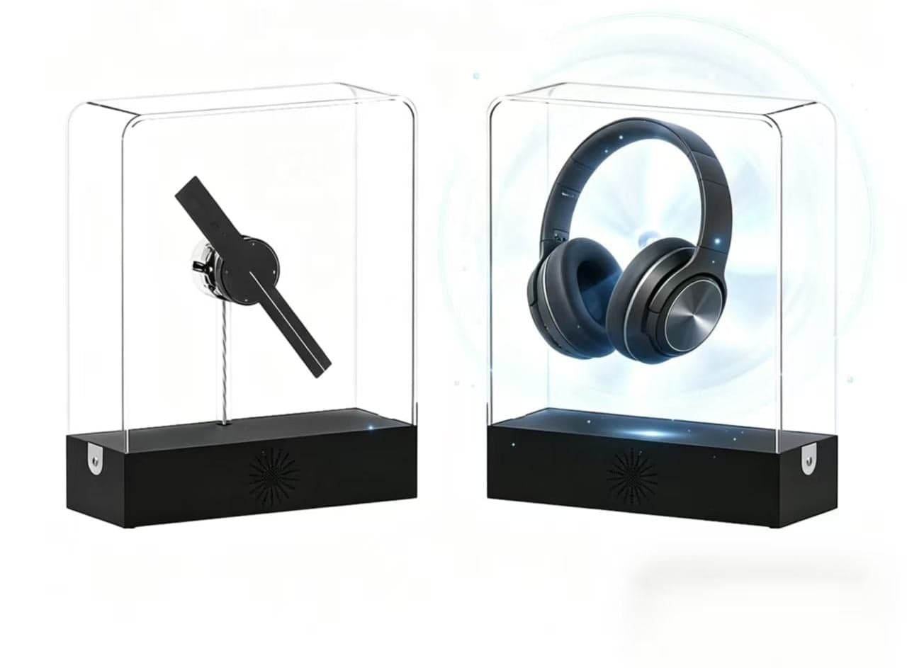 Trending 20 cm 3D Hologram Fan for Advertising & Business Desktop