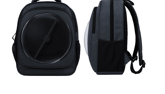 P30 High Brightness 3D Holographic Advertising Backpack Holographic Fans Remote Content Update Nighttime Visibility for