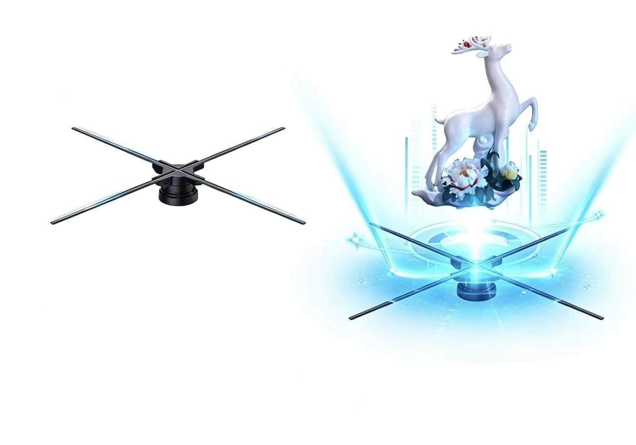 65 cm Wi-Fi LED 3D Fan Hologram Projector Indoor/Outdoor Advertising