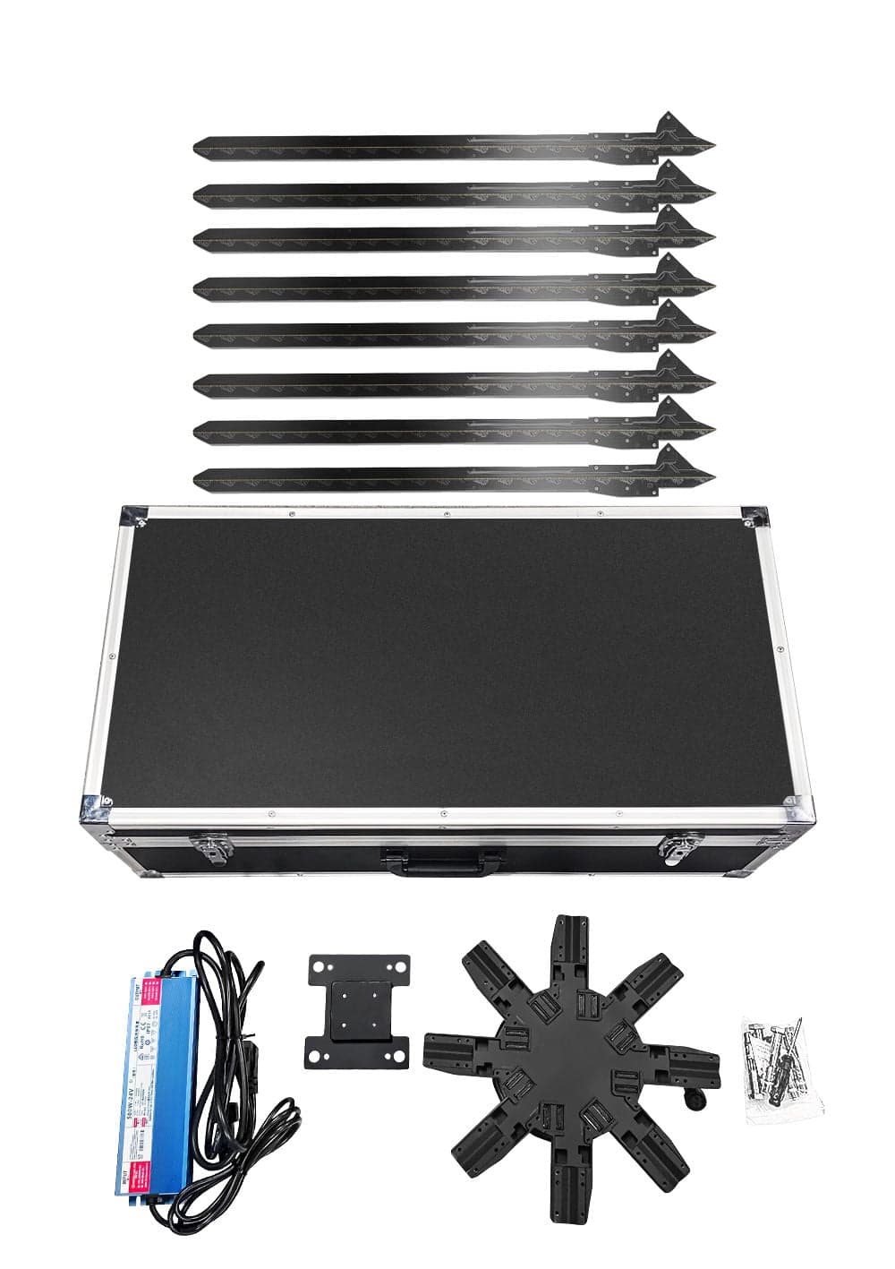 150cm Naked-Eye 3D Hologram Fan LED Transparent Display Advertising Equipment for Commercial & Cultural Tourism Use